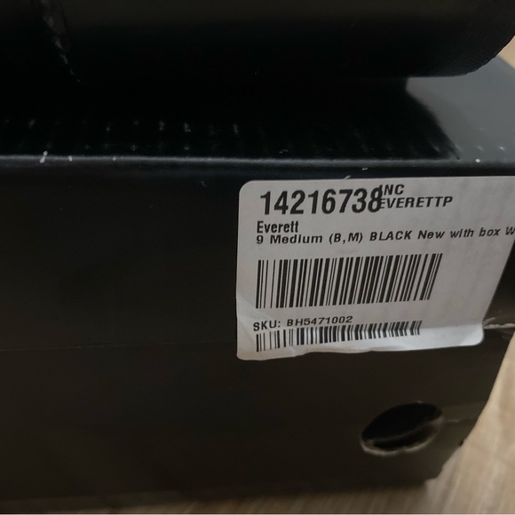 🔥🔥New in Box Chunky Grunge Everett INC Moto Square-Toe Black Waterproof Boots - Picture 9 of 10